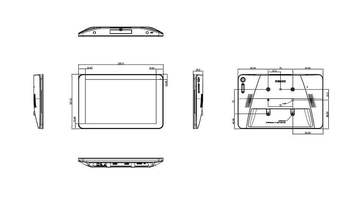 Интерактивная ЖК-панель Philips 10" 10BDL4151T/00 (10", 1280 x 800, 300кд/m2, ОС Android, wi-fi)